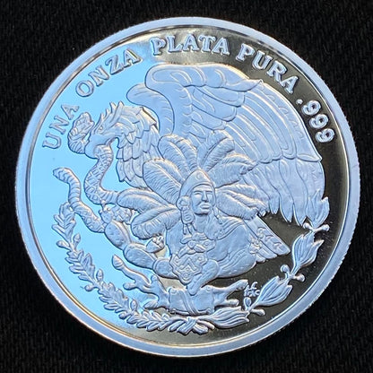 2024 Cultura Azteca - Nahui Ollin Proof 1 oz Silver Round (4/10)