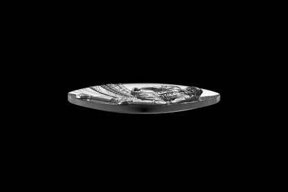 In Stock! 2025 Samoa Touch Down (Football Shaped) 1 oz Silver Coin (1,500 Mintage)