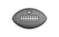 In Stock! 2025 Samoa Touch Down (Football Shaped) 1 oz Silver Coin (1,500 Mintage)