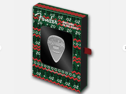 In Stock! 2025 10 Gram Silver Fender 351 Heavy Guitar Pick - 3,500 Mintage