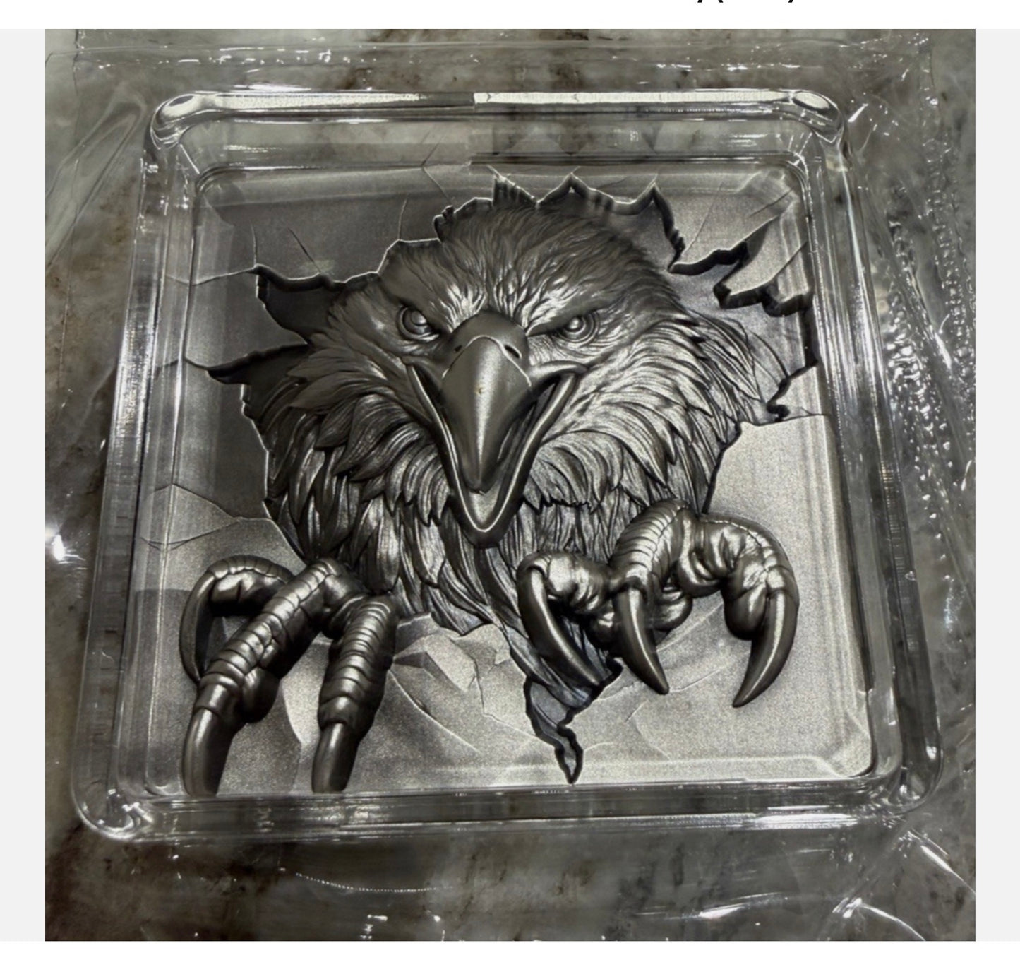In Stock! 2025 Korean Furious Beasts Eagle Stacker 2 oz .999 Silver