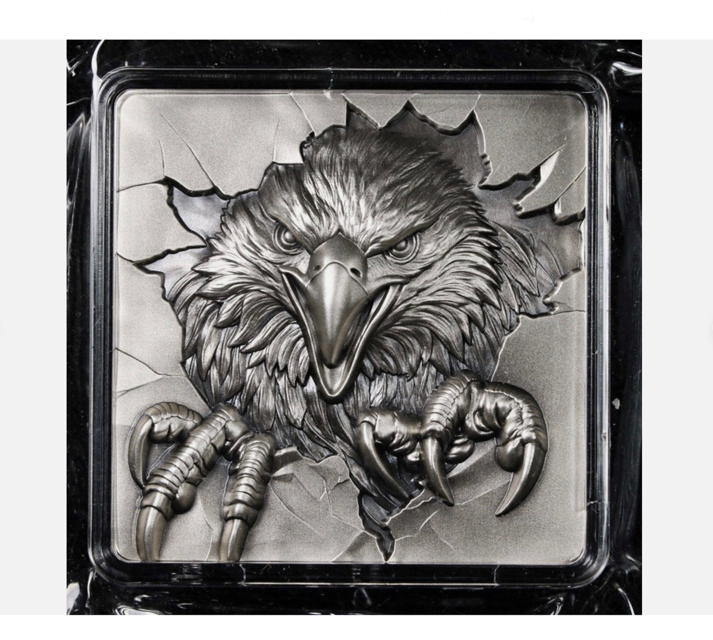 In Stock! 2025 Korean Furious Beasts Eagle Stacker 2 oz .999 Silver