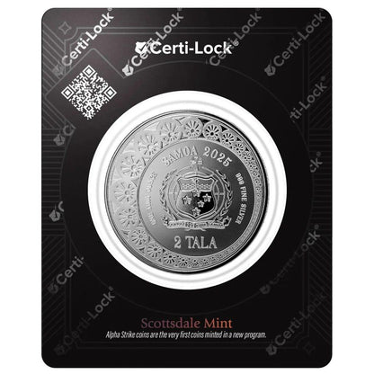 In Stock! Alpha Strike 2025 Mermaid BU 1oz 999 Fine Silver