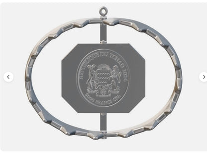 In Stock! 2024 5000CFA Chad - BEAR TRAP - 1oz 999 SILVER Coin w/Box & COA