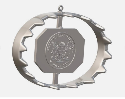 In Stock! 2024 5000CFA Chad - BEAR TRAP - 1oz 999 SILVER Coin w/Box & COA
