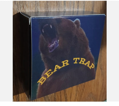 In Stock! 2024 5000CFA Chad - BEAR TRAP - 1oz 999 SILVER Coin w/Box & COA