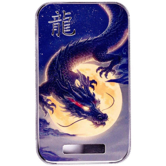Estimate! 2026 Scottsdale Mint Dragon - Yeqiong Night Sky Colorized 1 oz Silver Bar (04/16)