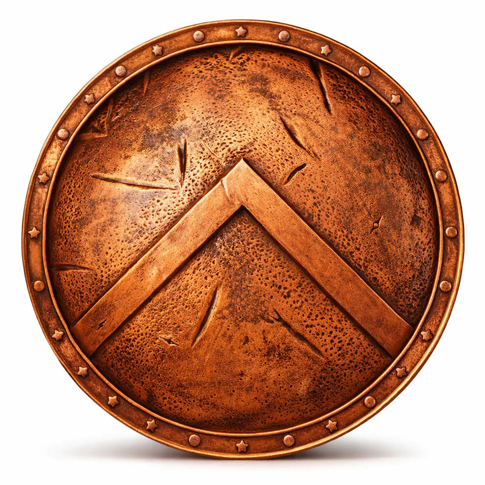 2026 Legendary Shields Sparta .999 5oz Copper Shield
