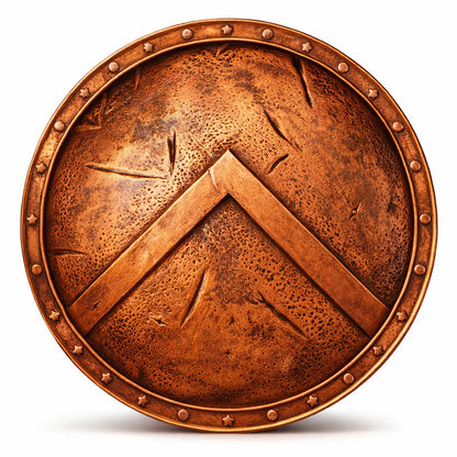 2026 Legendary Shields Sparta .999 5oz Copper Shield