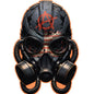 Anarchy Gas Mask Colorized Shaped 1 oz Copper Medal (04/20)