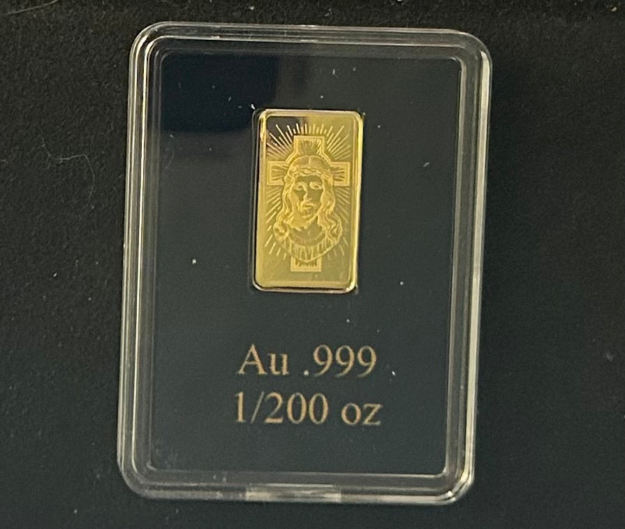 In Stock! 2026 Liberia Jesus Portrait Prooflike 1/200 oz Gold Coin (01/22)