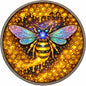 Exclusive Nature Bee - Glitter Wings Gilded Edition 1 oz Copper Round (04/24)