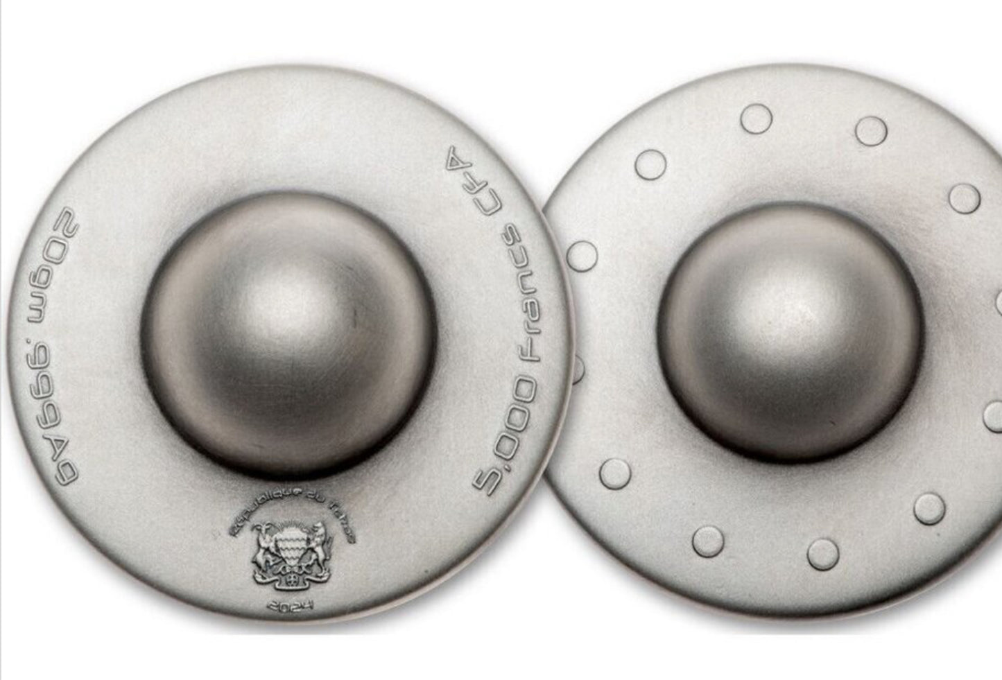 2024 Chad Levitating UFO 20g Silver Coin (06/24)