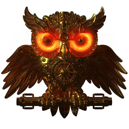 2026 Liberia Steampunk Mech Owl 1.6 oz Copper Coin Blind Box (04/20)