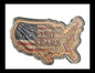 2026 10oz 13 Colonies Frontier .999 Colorized Copper USA Shaped 250 years Anniversary Bar