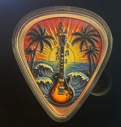 In Stock! 100 Gram Sunset Sound Colorized Copper in Display Box AVDP