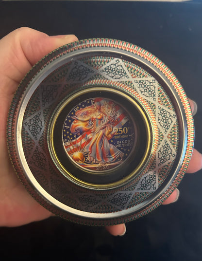 In Stock! 2026 ASE 250 Years Birthday 1 oz .999 Silver