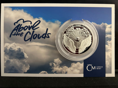 In Stock! 2023 Niue Above the Clouds 1 oz Silver Coin in Card
