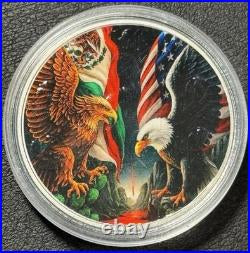 In Stock! 2024 Libertad Mexican Eagle Vs American Eagle 1 oz Silver
