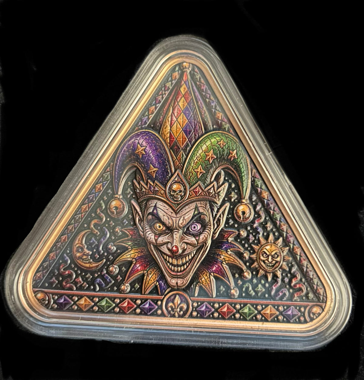 In Stock! Deal of the week! 100 Gram The Royal Court of Wonder Colorized Copper in Display Box