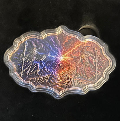 In Stock! 100 Gram Where Powers Collide Colorized Copper in Display Box