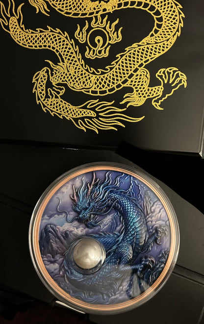 In Stock! 2026 Guardian Dragon & Pearl Kilo .999 Fine Copper