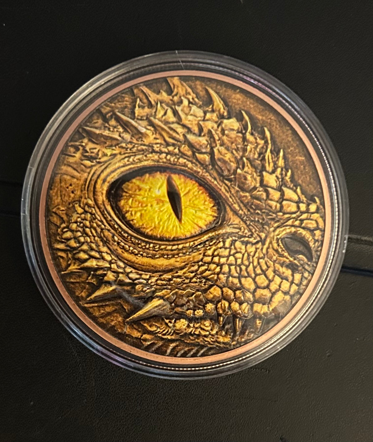 In Stock! 2026 Golden Dragon Colorized 5oz .999 Fine Copper