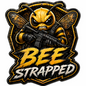 Bee Strapped Colorized 1 oz Copper Medal (04/30)