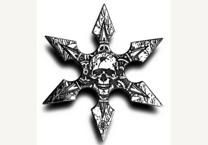 Pandemonium Throwing Star 1/2 oz Silver Bar (07/19)