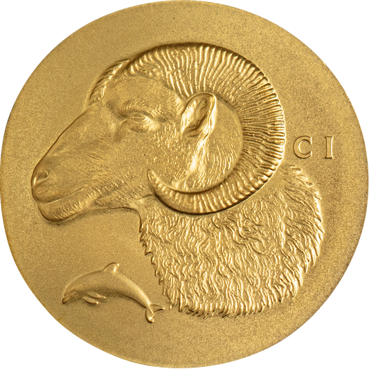 2026 Cook Islands Numismatic Icons Krios 0.5g Gold Coin (05/04)