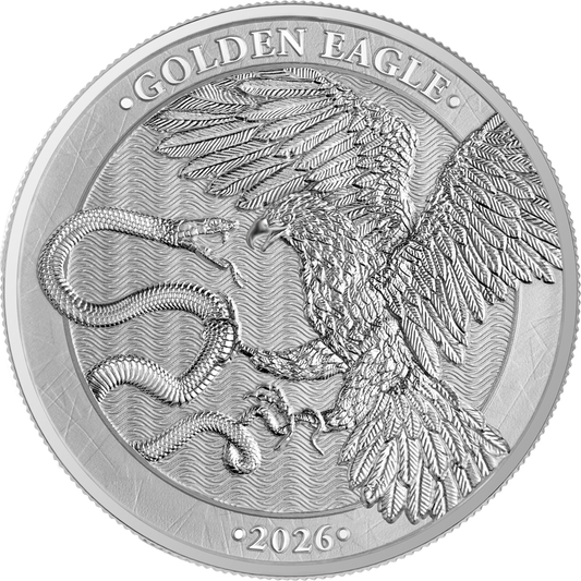 Estimate: 2026 Malta Golden Eagle BU 1 oz Silver Coin (04/29)