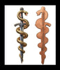 Serpent Sword Shaped 5 oz Copper Medal (04/28)
