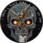 In Stock! 2024 Mexico Libertad Diamond Skull Edition 1 oz Silver Coin