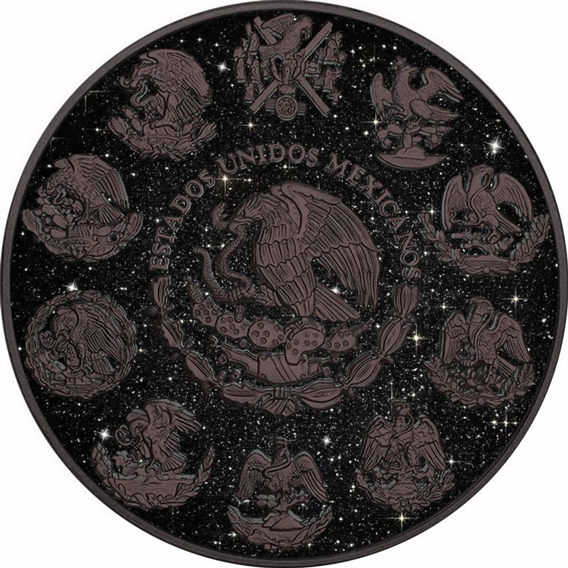 In Stock! 2024 Mexico Libertad Diamond Skull Edition 1 oz Silver Coin
