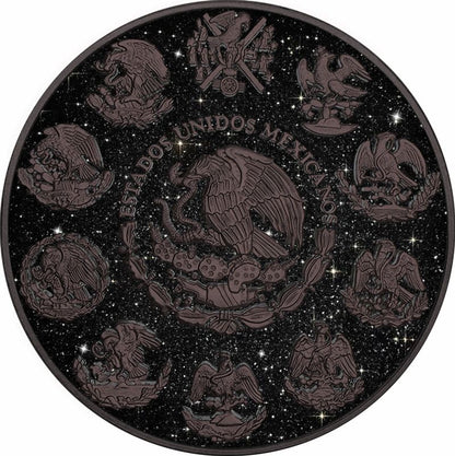 In Stock! 2024 Mexico Libertad Diamond Skull Edition 1 oz Silver Coin