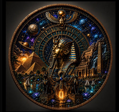 Empire of Ra – 1 AVDP OZ .999 Fine Copper Collectible Coin