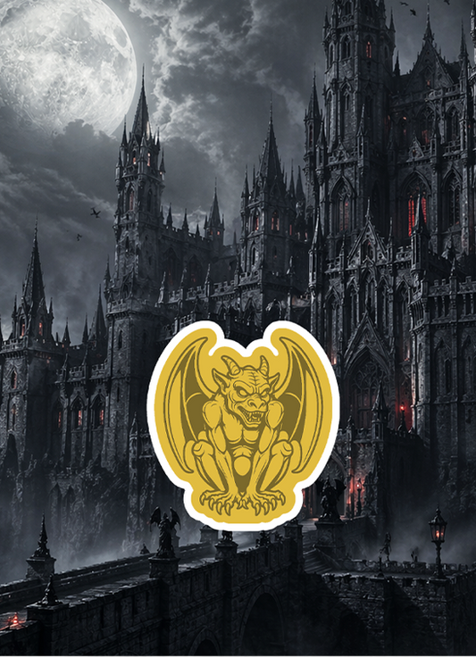 Gargoyle 1/1000 oz Gold Medal in Card (04/29)