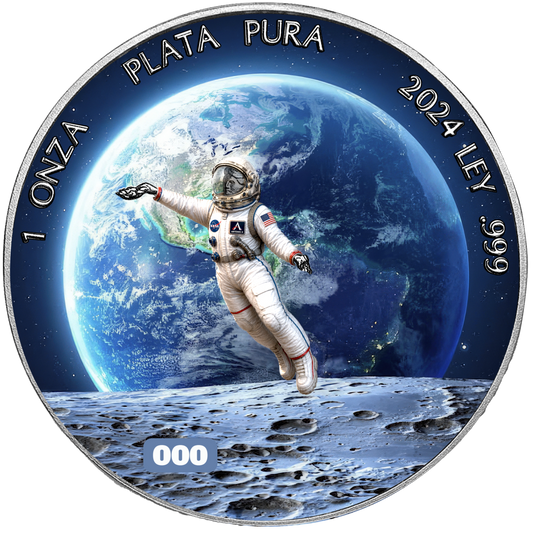 2024 Mexico Libertad Space Edition 1 oz Silver Coin (04/29)
