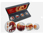 In Stock! HORSE Fractional Lunar Year Set 4 Silver Coins Fiji 2026