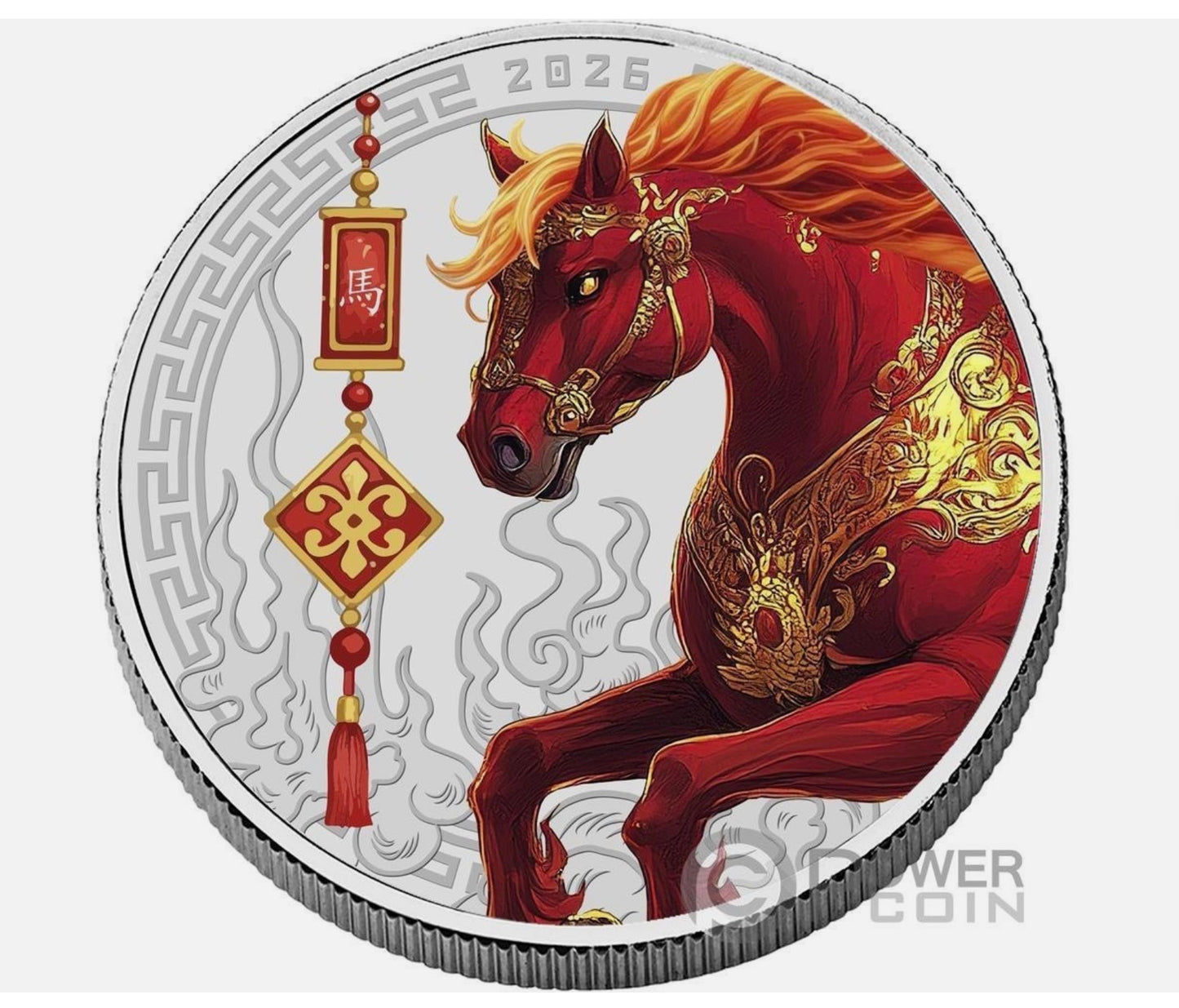 In Stock! HORSE Fractional Lunar Year Set 4 Silver Coins Fiji 2026