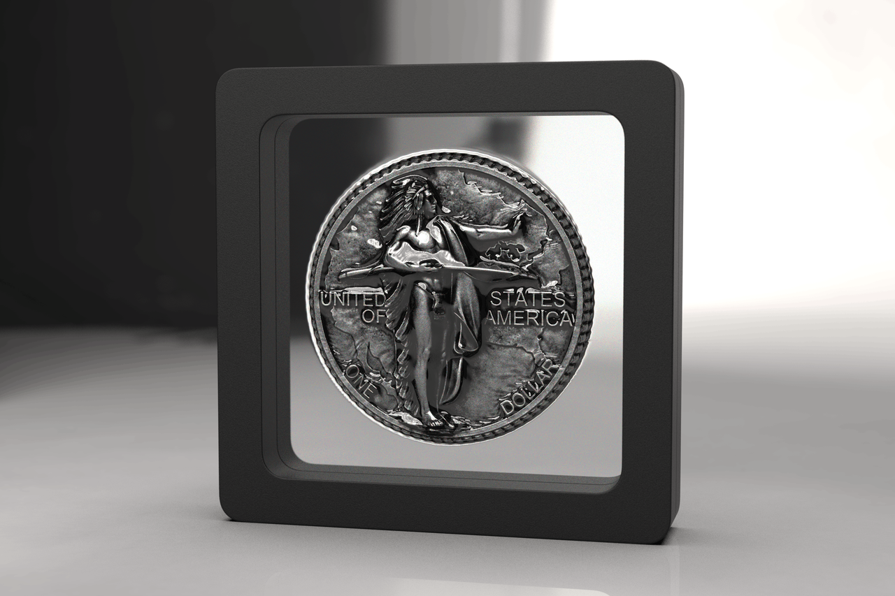 2026 Liberia Oregon Trail Memorial XL 5g Silver Coin Blind Box (04/30)