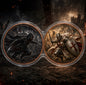 In Stock! Assassin vs Templar Infinity Copper Coin Pair | 2 x 1 Troy Ounce .999 Fine Copper with Infinity Display Capsule