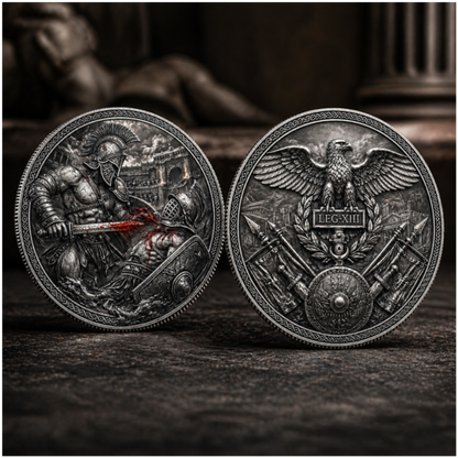 2026 High Relief Gladiator’s Aquila 5 AVDP oz .999 Pure Copper Coin