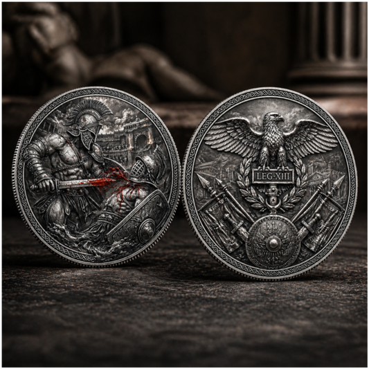 2026 High Relief Gladiator’s Aquila 5 AVDP oz .999 Pure Copper Coin