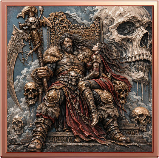 Mythologic Fusion - Throne of the Damned 5 oz Copper Medal (05/08)