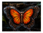 Next in Series! 2026 Monarch Butterfly 5 AVDP OZ .999 Fine Copper Colorized Shaped Collectible