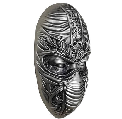 2024 Fiji Ninja Mask Shaped 2 oz Silver Coin (07/30)