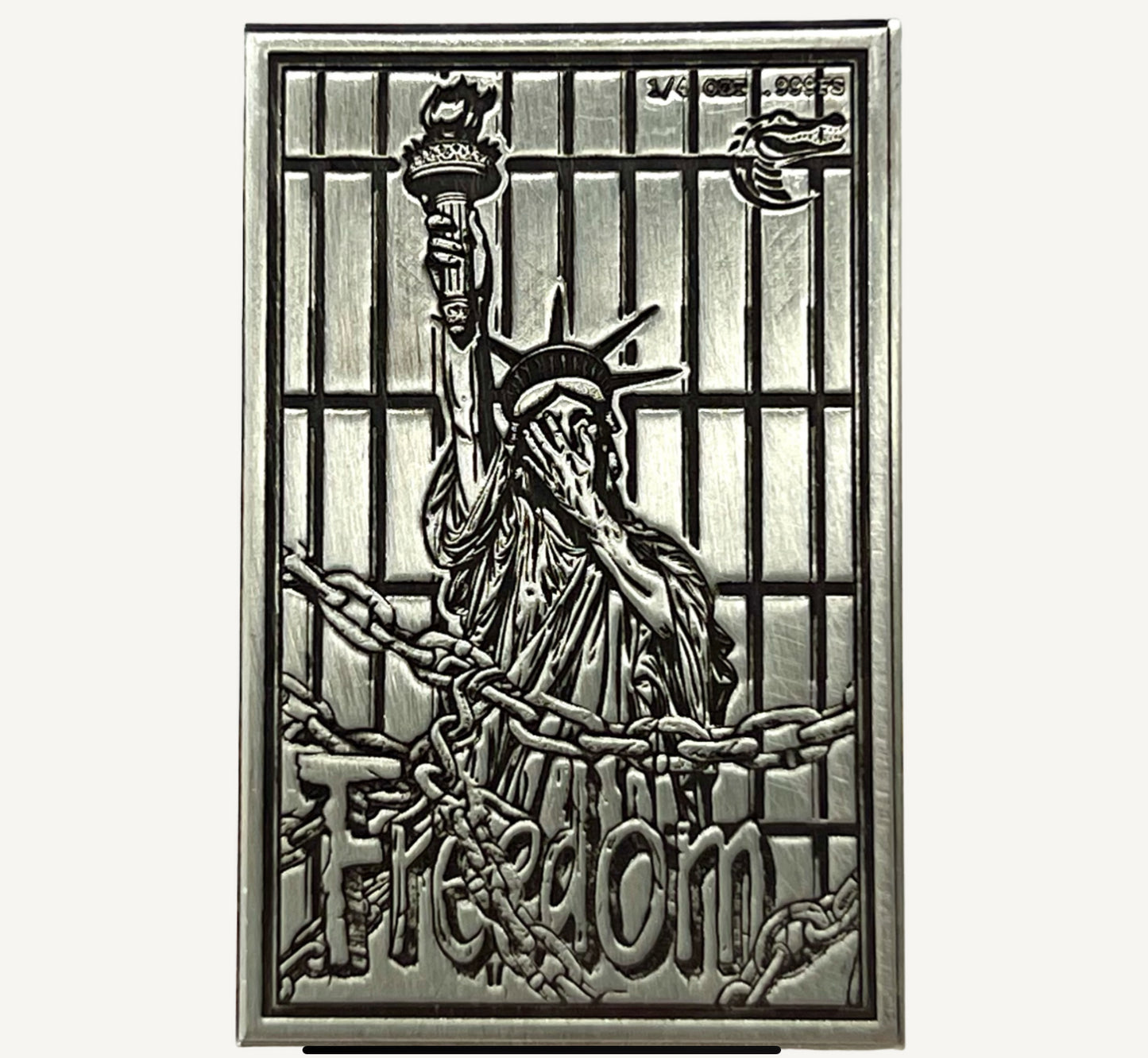 In Chains 1/4 oz Silver Card Bar (07/26)