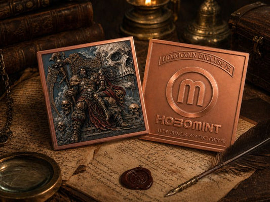 Mythologic Fusion - Throne of the Damned 5 oz Copper Medal (05/08)