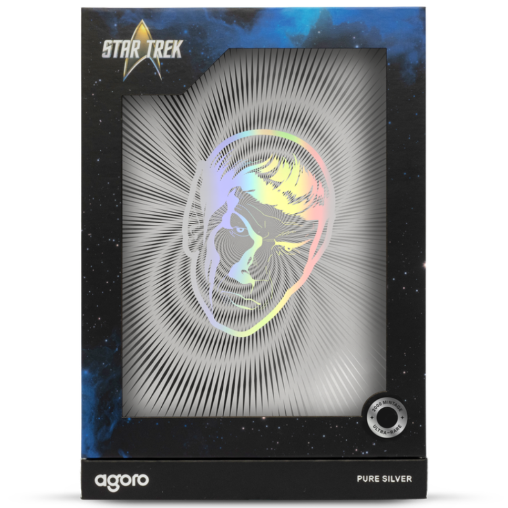 In Stock! 2026 Niue Star Trek Spock Holographic 5g Silver Foil (05/11)
